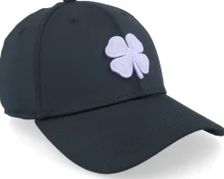 Flexfit-Black Clover Premium Clover 120 Black W Lavender Clover Flexfit -