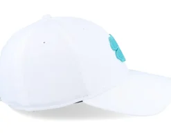 Clearance Black Clover Premium Clover 118 White W Cabo Blue Clover Flexfit -