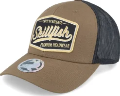 Trucker-Skillfish Premium Fishing Retro Coyote /Black Trucker - Brown