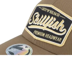 Trucker-Skillfish Premium Fishing Retro Coyote /Black Trucker - Brown