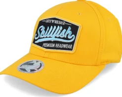 Clearance Skillfish Premium Fishing Wooly Combed Gold Flexfit -