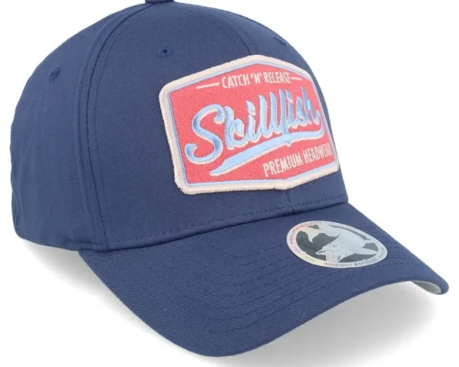 Flexfit-Skillfish Premium Fishing Wooly Combed Navy Flexfit -