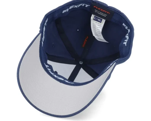 Flexfit-Skillfish Premium Fishing Wooly Combed Navy Flexfit -