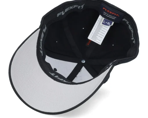 Flexfit-Skillfish Premium Fishing Wooly Combed Black Flexfit -