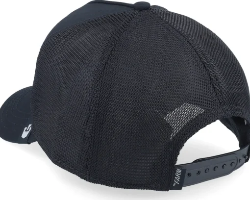 Trucker-Goorin Bros. Premium Pantera Black A-Frame Trucker -