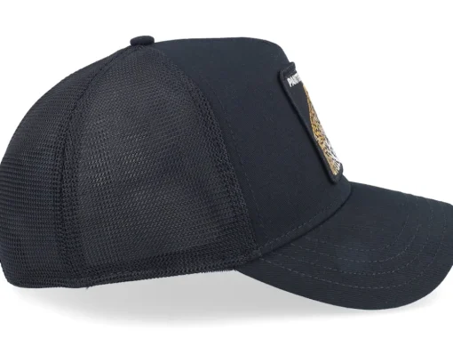 Trucker-Goorin Bros. Premium Pantera Black A-Frame Trucker -