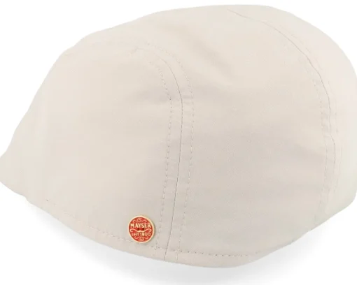 New Mayser Prince Sunblocker Grey Flat Cap -