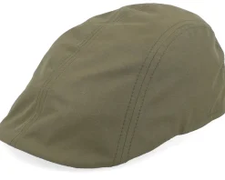 Flat Caps-Mayser Prince Sunblocker Olive Flat Cap - Green
