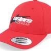 Adjustable | Motor-Alpinestars Profile Hat 30 Red Adjustable -