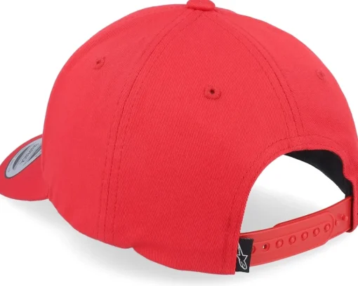 Adjustable | Motor-Alpinestars Profile Hat 30 Red Adjustable -