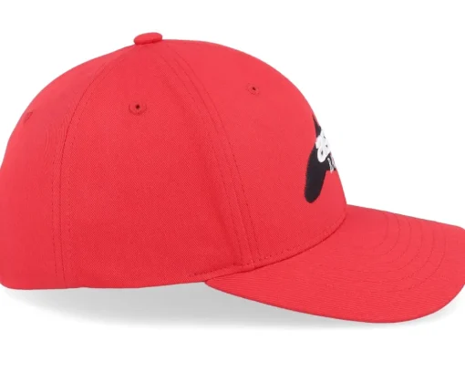 Adjustable | Motor-Alpinestars Profile Hat 30 Red Adjustable -