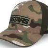 Motor-Alpinestars Proximity Mesh Back Multicam Hat Green Trucker -