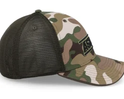 Motor-Alpinestars Proximity Mesh Back Multicam Hat Green Trucker -