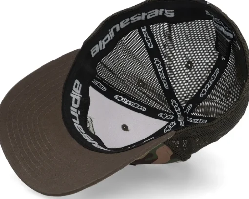 Motor-Alpinestars Proximity Mesh Back Multicam Hat Green Trucker -