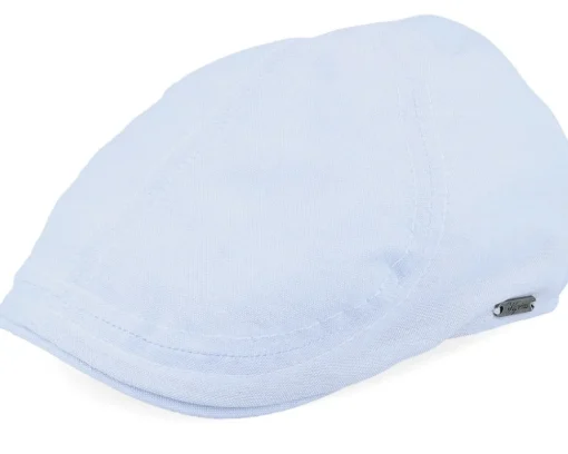 Sale Wigéns Pub Cap 402 Light Blue Flat Cap -