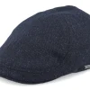 Flat Caps-Wigéns Pub Cap Navy Flat Cap - Blue