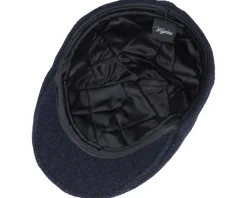 Flat Caps-Wigéns Pub Cap Navy Flat Cap - Blue