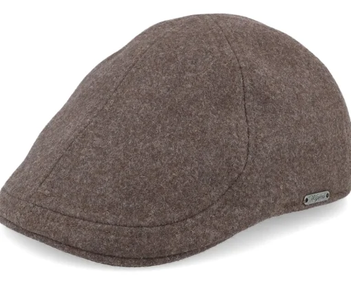 Flat Caps-Wigéns Pub Cap Navy Flat Cap - Blue