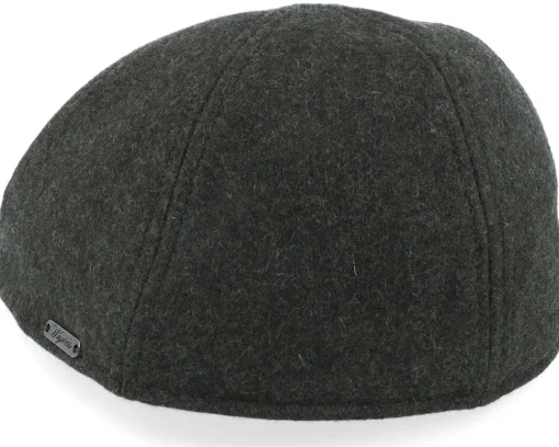 Online Wigéns Pub Cap Olive Melange Flat Cap -