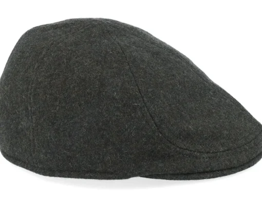 Online Wigéns Pub Cap Olive Melange Flat Cap -