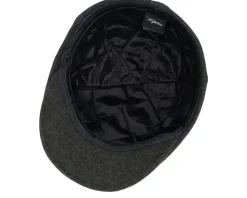 Online Wigéns Pub Cap Olive Melange Flat Cap -
