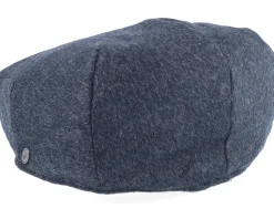 Online Jaxon & James Pure Wool Harlem Charcoal Flat Cap -