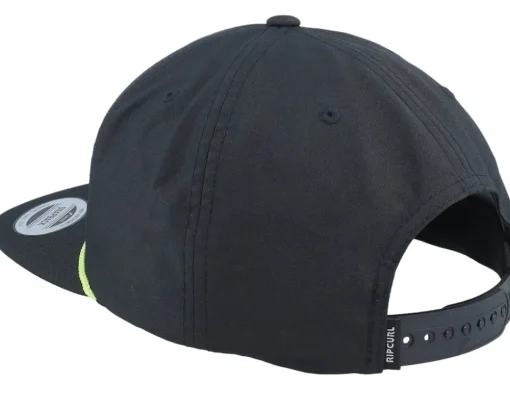 Snapback-Rip Curl Quick Dry Cap Black Snapback -