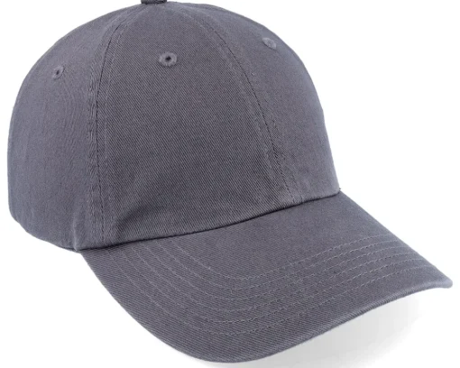 Hot Richardson R55 Solid Charcoal Dad Cap - Grey