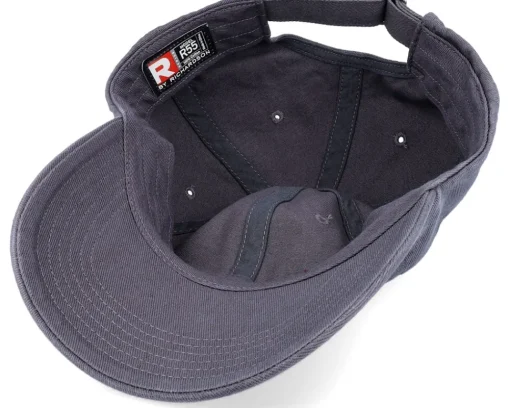 Hot Richardson R55 Solid Charcoal Dad Cap - Grey