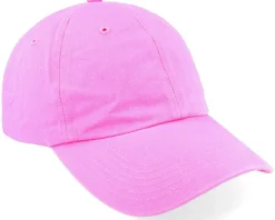 Dad Cap-Richardson R55 Solid Hot Dad Cap - Pink
