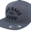 Outlet Fox Race Crew Dark Shadow A-Frame Snapback -