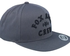 Outlet Fox Race Crew Dark Shadow A-Frame Snapback -