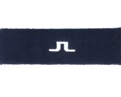 Clearance J.Lindeberg Racket JL Navy Headband - Blue