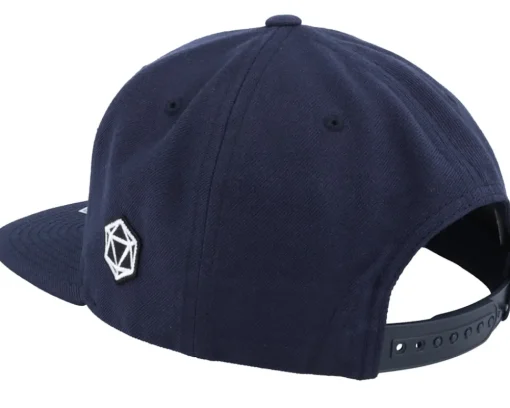 Sale Critiql Hit Rainbow D20 Patch Navy Snapback -