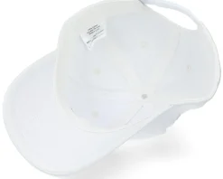 New WeSC Rainbow Embroidered Logo Baseball Hat White Adjustable -