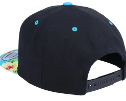 Snapback-Unicorns Rainbow Farting Unicorn Black/Hawaiian Snapback -