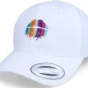 Adjustable-Iconic Rainbow Lips White Curved Adjustable -