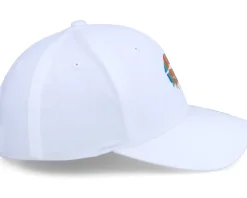 Adjustable-Iconic Rainbow Lips White Curved Adjustable -