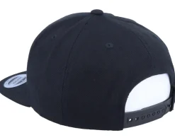Snapback-Origami Rainbow Paper Unicorn Black Snapback -
