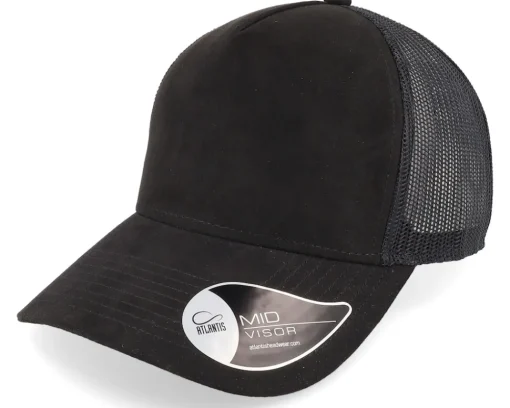 Clearance Atlantis Rapper Suede Trucker - Black