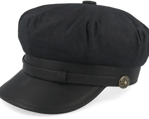 Sale Jaxon & James Rebel Motorcycle Cap Black Vega Cap -