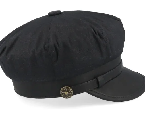 Sale Jaxon & James Rebel Motorcycle Cap Black Vega Cap -