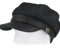 Sale Jaxon & James Rebel Motorcycle Cap Black Vega Cap -