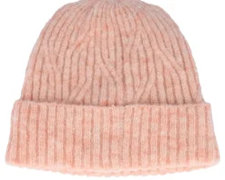 Knitted Beanies-Seeberger Recycelt Polyester Mix Pink Beanie -