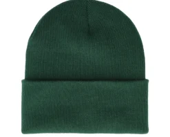 Organic Beanies | Blank Beanies-Beechfield Recycled Bottle Cuff - Green