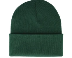 Organic Beanies | Blank Beanies-Beechfield Recycled Bottle Cuff - Green