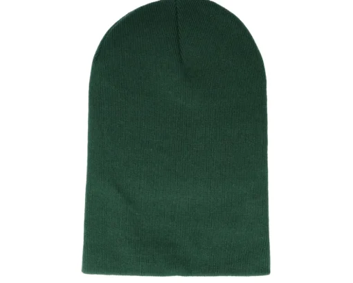 Organic Beanies | Blank Beanies-Beechfield Recycled Bottle Cuff - Green