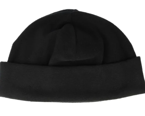 Organic Beanies-Beechfield Recycled Fleece French Navy Cuff - Blue