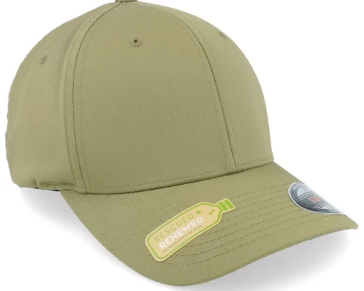 Blanks | Organic Caps-Flexfit Recycled Polyester Khaki - Beige