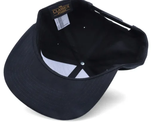 Snapback-Iconic Red Lion Logo Black Snapback -